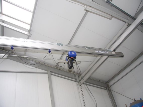 Used Manulift ETK 1500 Aluminum overhead crane for Sale (Auction Premium) | NetBid Industrial Auctions